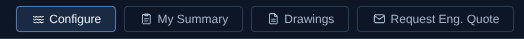 The tabs on a Free account.