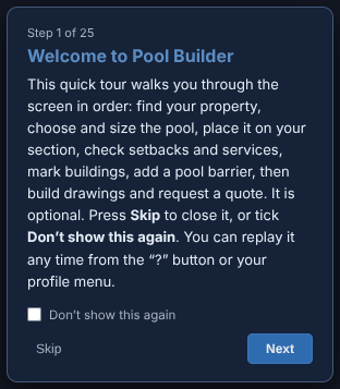 The first step of the tour, as a Trusted Partner sees it.
